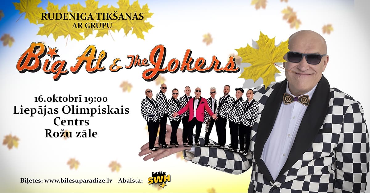 Rudenīga tikšanās ar grupu “Big Al & The Jokers”