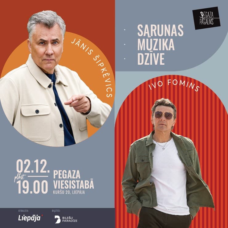 Ivo FOMINS un Jānis ŠIPKĒVICS | Sarunas, mūzika, dzīve