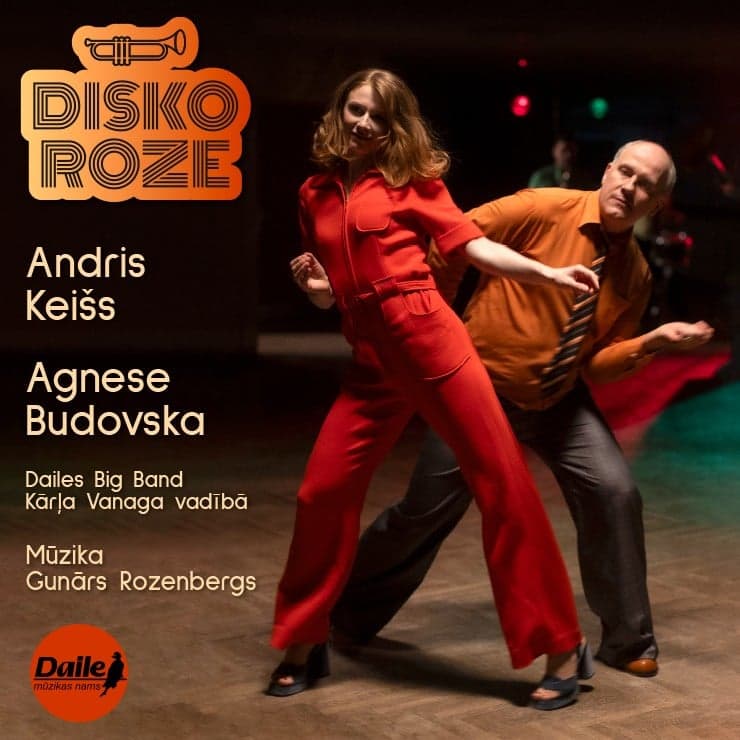 DISKO ROZE | Gunārs Rozenbergs. Agnese Budovska | Andris Keišs | Dailes Bigbends