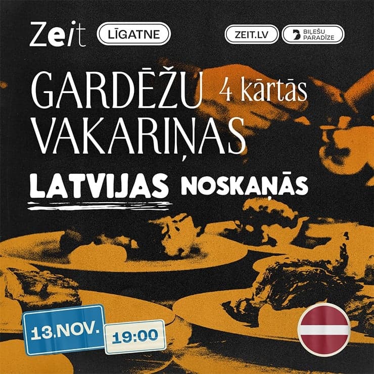 GARDĒŽU VAKARIŅAS LATVIJAS NOSKAŅĀS | 4 KĀRTĀS
