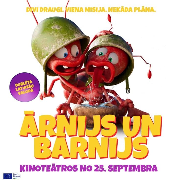 Animācijas filma "Ārnijs un Bārnijs"