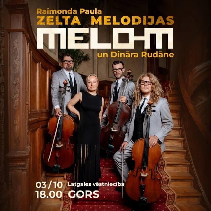 Melo-M un Dināra Rudāne "Raimonda Paula zelta melodijas"