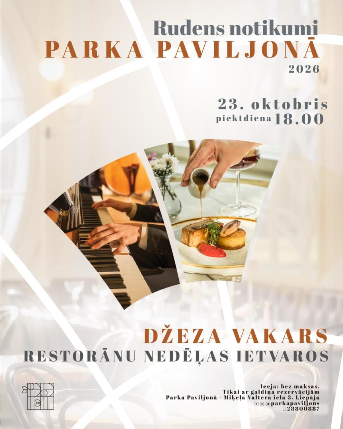Rudens džezs Parka Paviljonā
