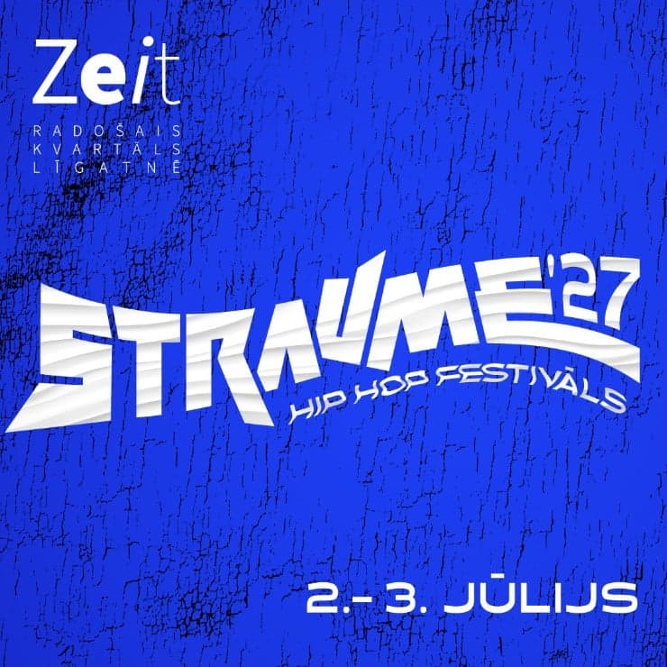 STRAUME ’27 | hip hop festivāls