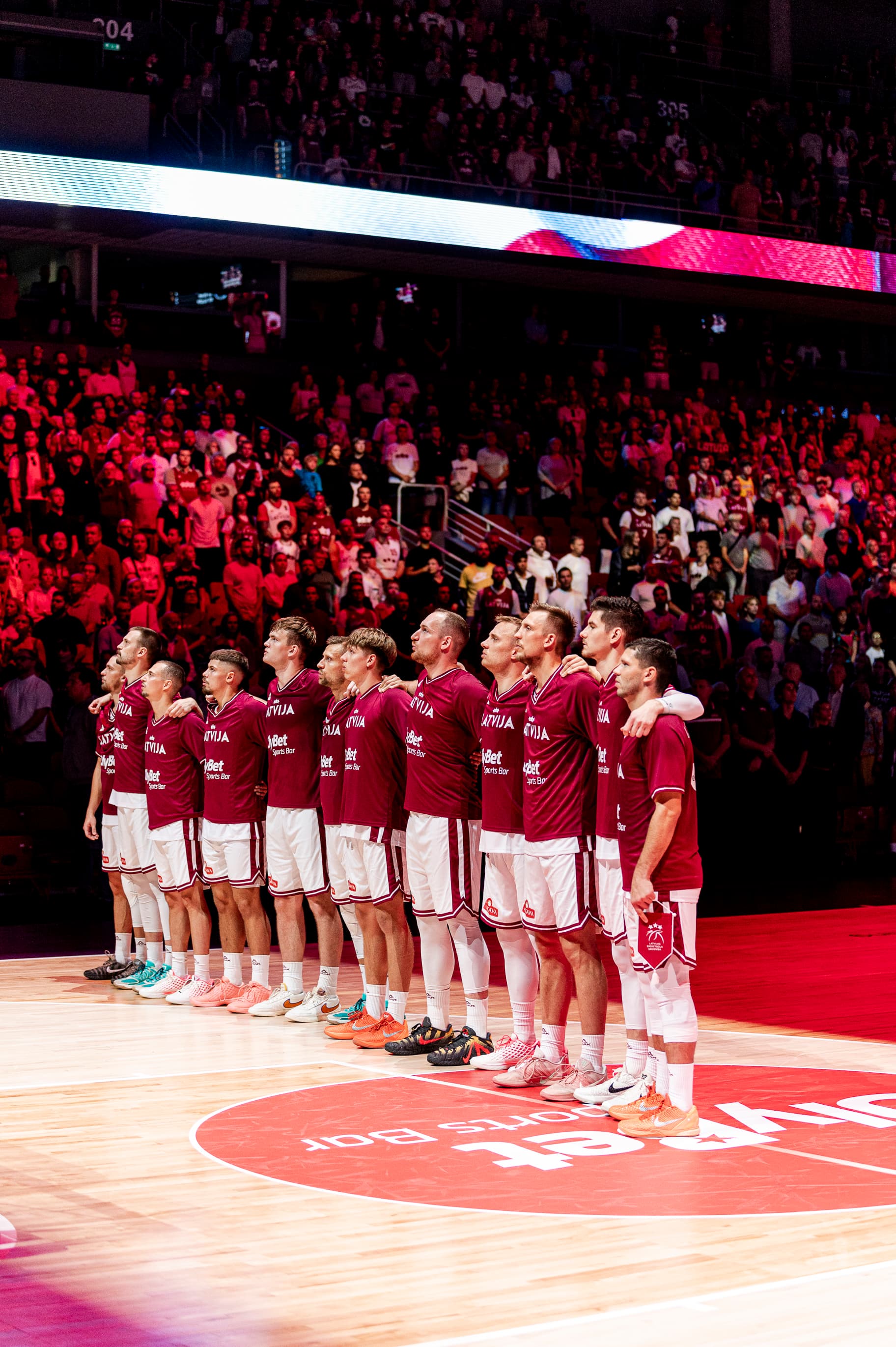 Latvija - Vācija, 2027. gada FIBA Pasaules kausa kvalifikācijas spēle basketbolā