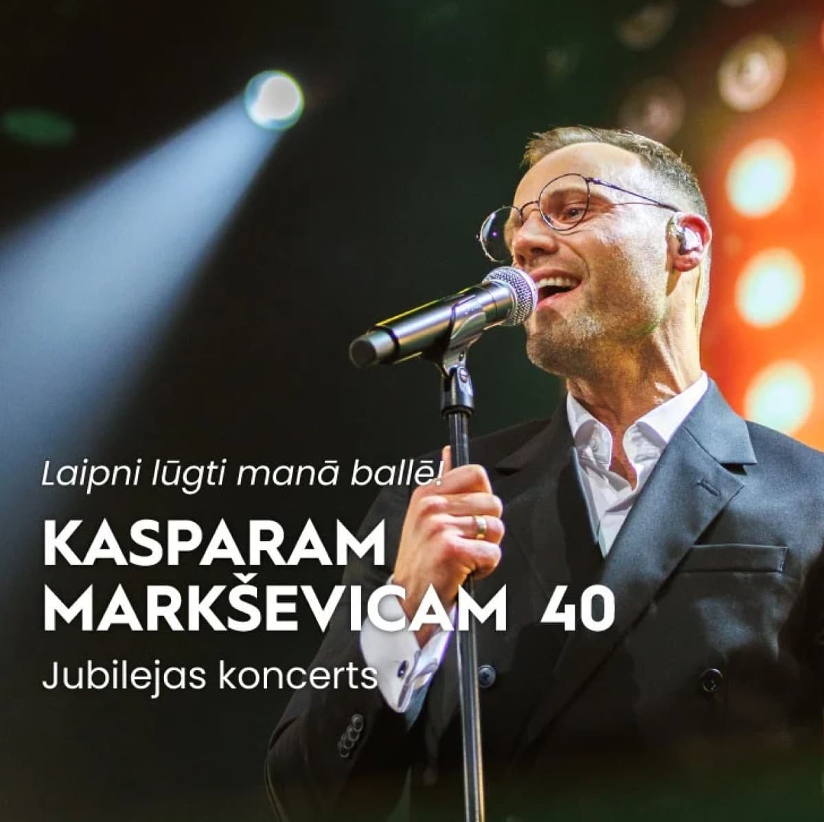 Kaspara Markševica 40 gadu jubilejas koncerts