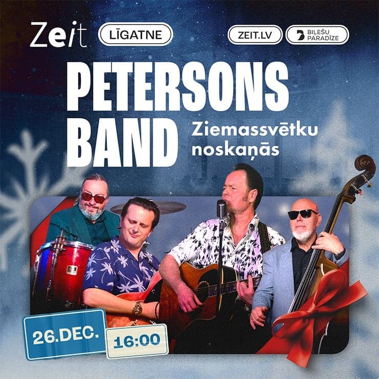 PETERSONS BAND | ZIEMASSVĒTKU KONCERTS
