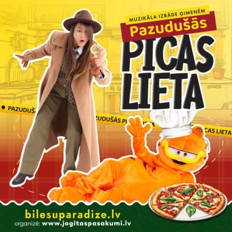 Izrāde bērniem PAZUDUŠĀS PICAS LIETA