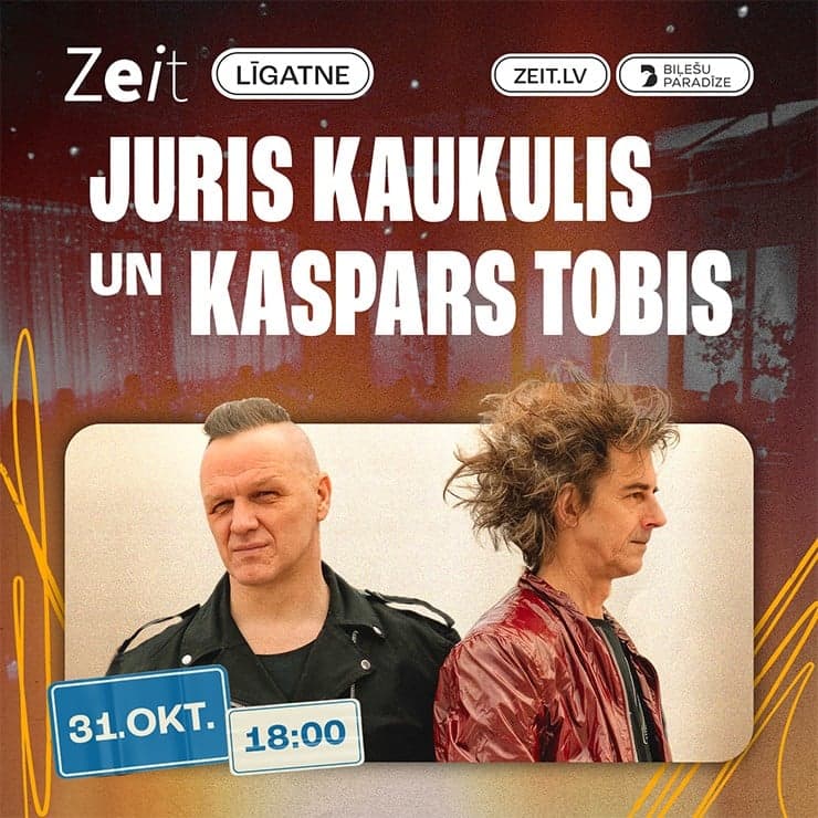 JURIS KAUKULIS UN KASPARS TOBIS | Zeit Radošais Kvartāls