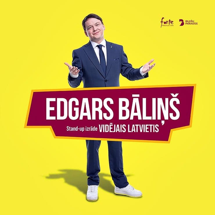 EDGARS BĀLIŅŠ stand-up izrāde VIDĒJAIS LATVIETIS