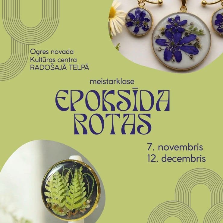 Meistarklase EPOKSĪDA ROTAS