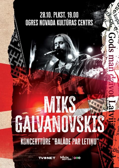 Mika Galvanovska koncerts "Balāde par Letiņu" Ogrē