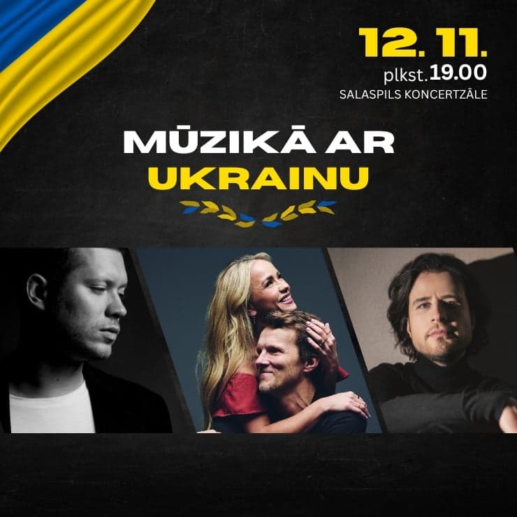 Mūzikā ar Ukrainu / Andrejs Osokins, Aija Andrejeva, Jānis Aišpurs, Ralfs Eilands un citi