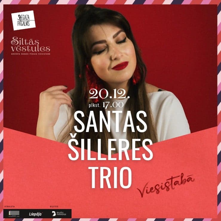 Santas Šilleres trio koncertprogrammā "Džezs un Ziemassvētki" | Siltās vēstules