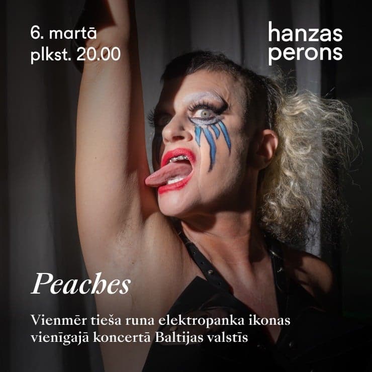 Peaches. Koncerts Hanzas peronā