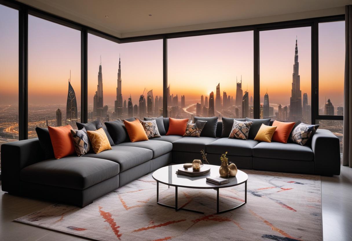 Trendy L-Shape Sofas in Dubai for 2024