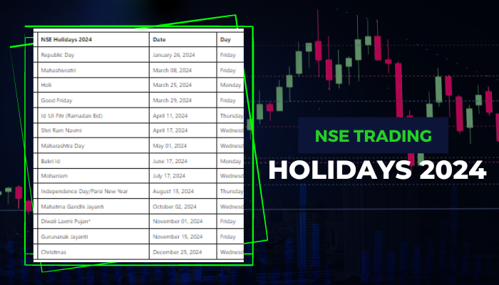 NSE Holiday List: Key Dates for Stock Market Closure in 2024